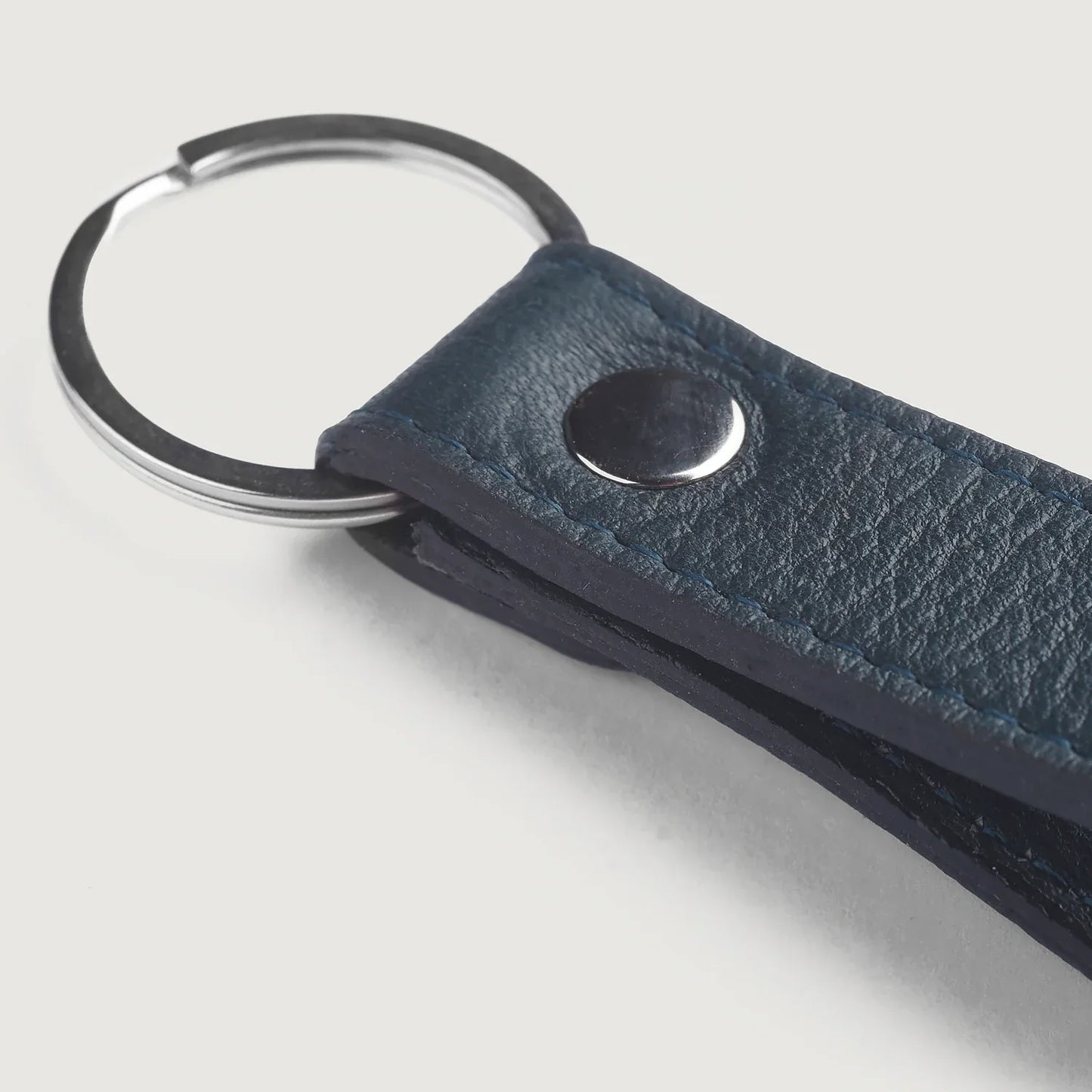 Adkins Blue Leather Keychain G29