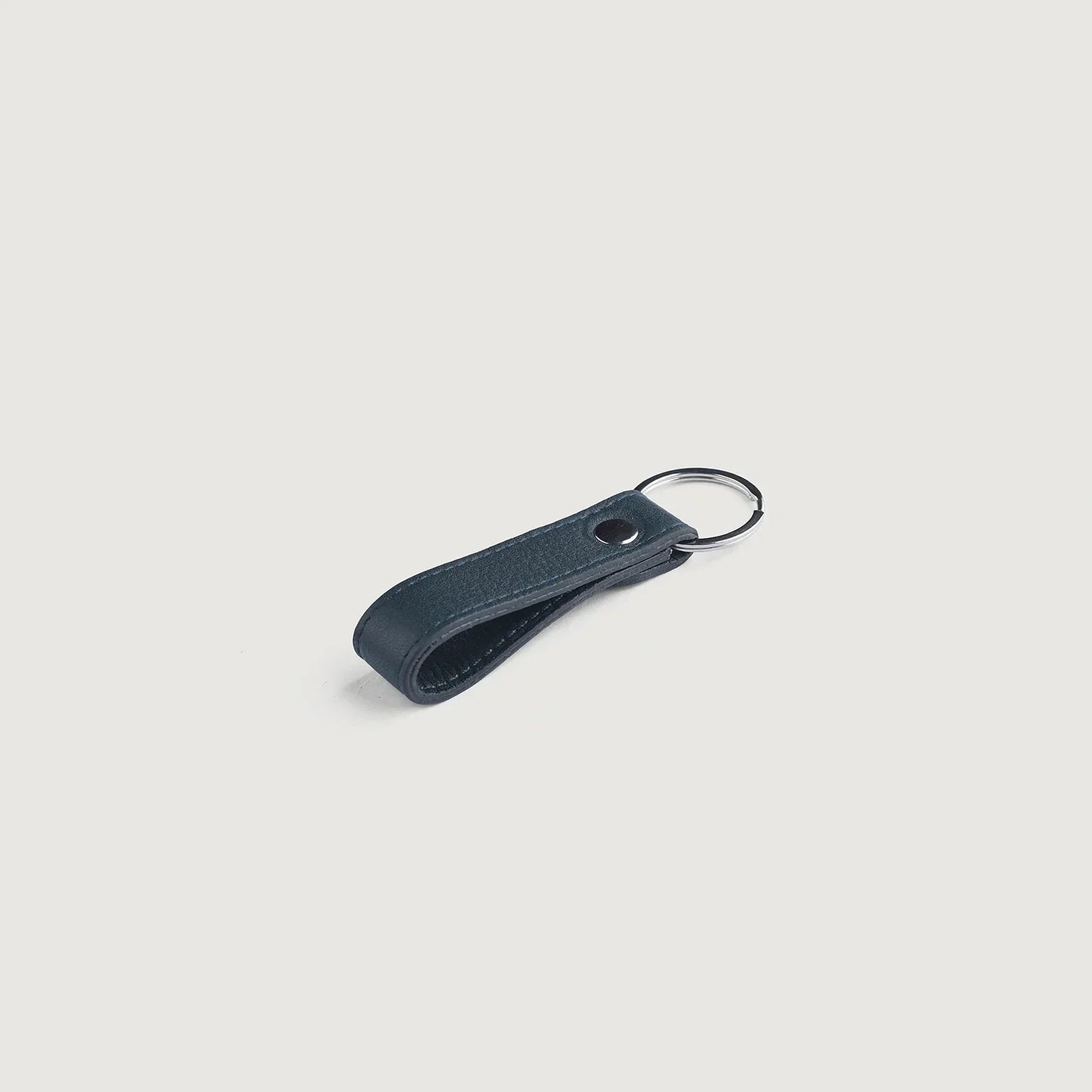 Adkins Blue Leather Keychain G29