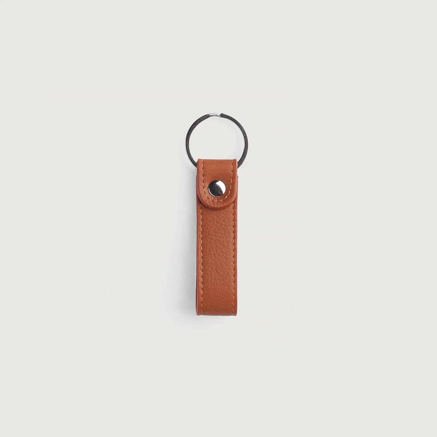 Adkins Brown Leather Keychain G20