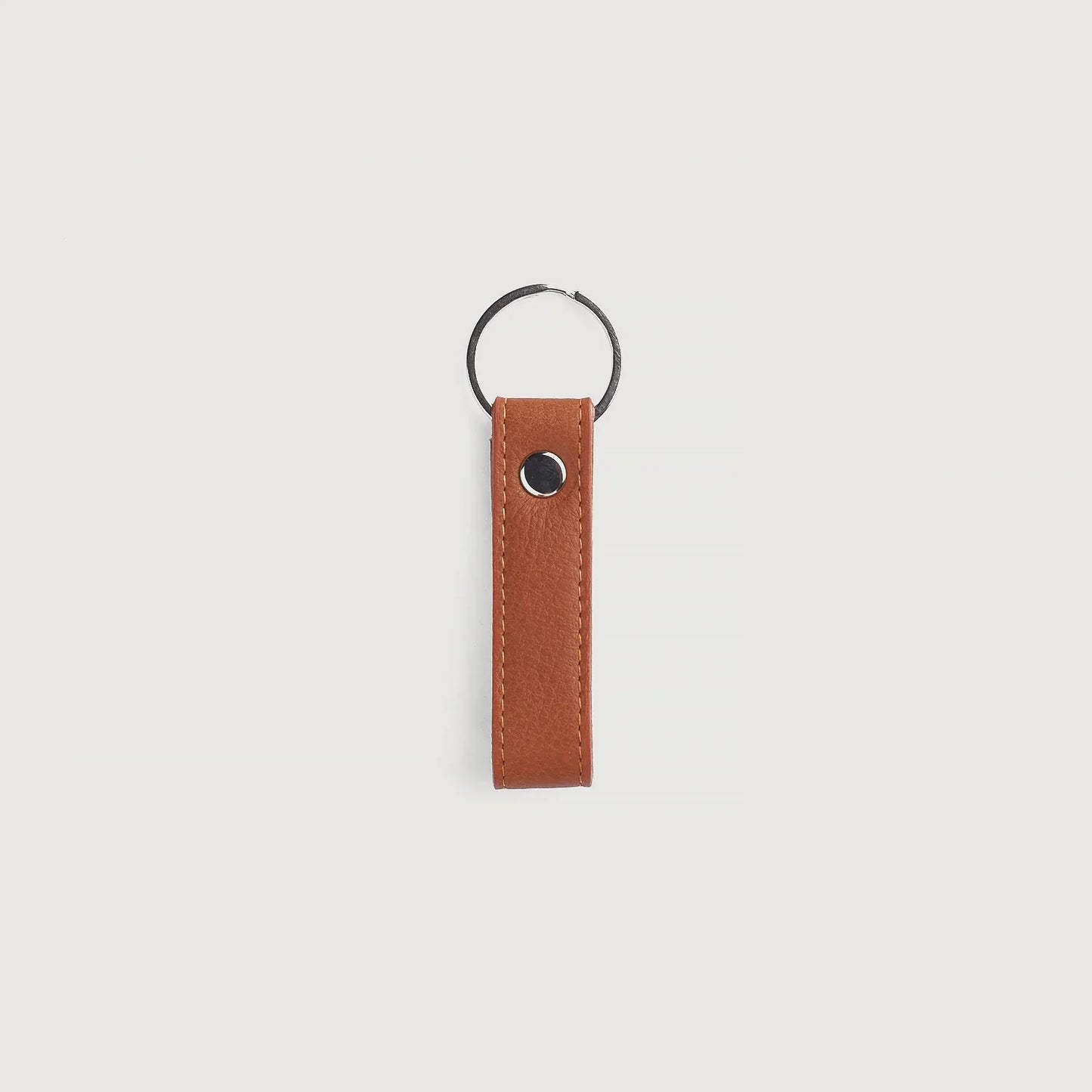 Adkins Brown Leather Keychain G20