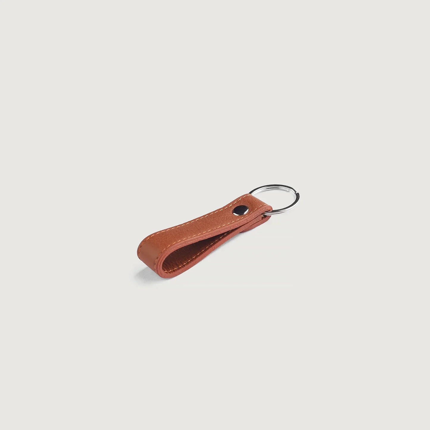 Adkins Brown Leather Keychain G20