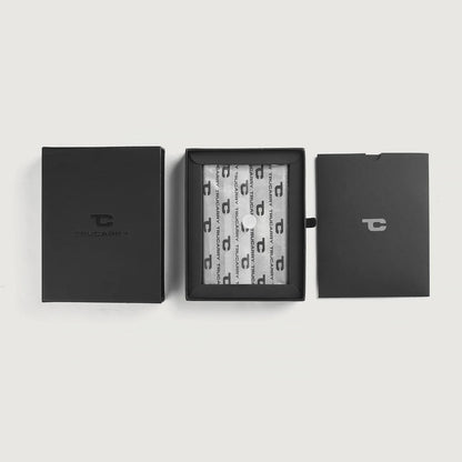 Bernardi Black Leather Travel Wallet