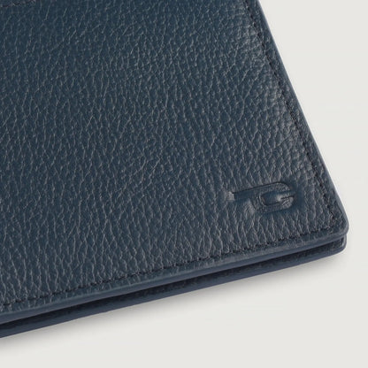 Bernardi Blue Leather Travel Wallet