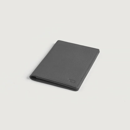 Bernardi Grey Leather Travel Wallet