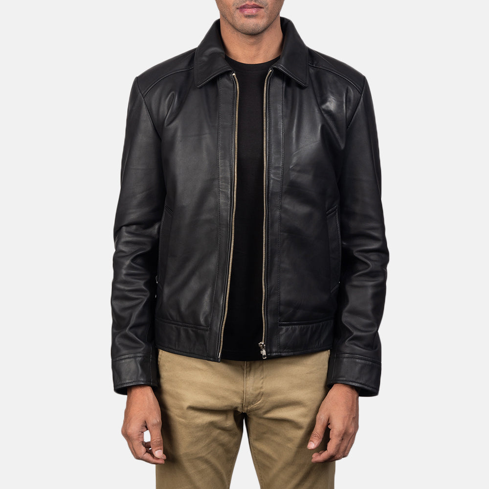 [FS] Inferno Black Leather Jacket