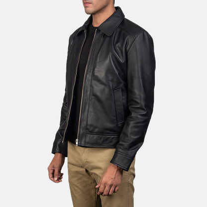 [FS] Inferno Black Leather Jacket