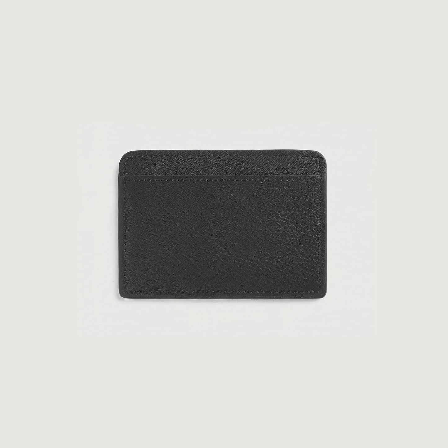 Karl Black Leather Card Holder