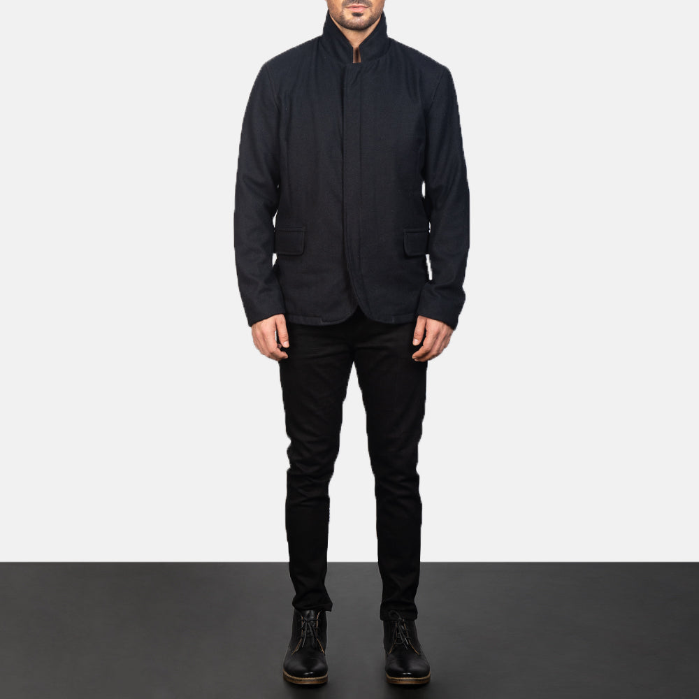 Thomas Black Wool Jacket SH65