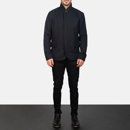 Thomas Black Wool Jacket SH65