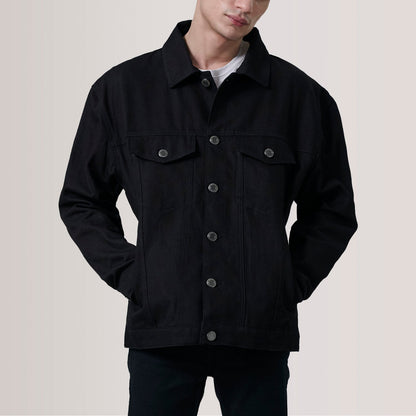 Eddie Black Oversized Denim