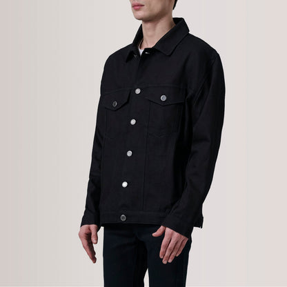 Eddie Black Oversized Denim