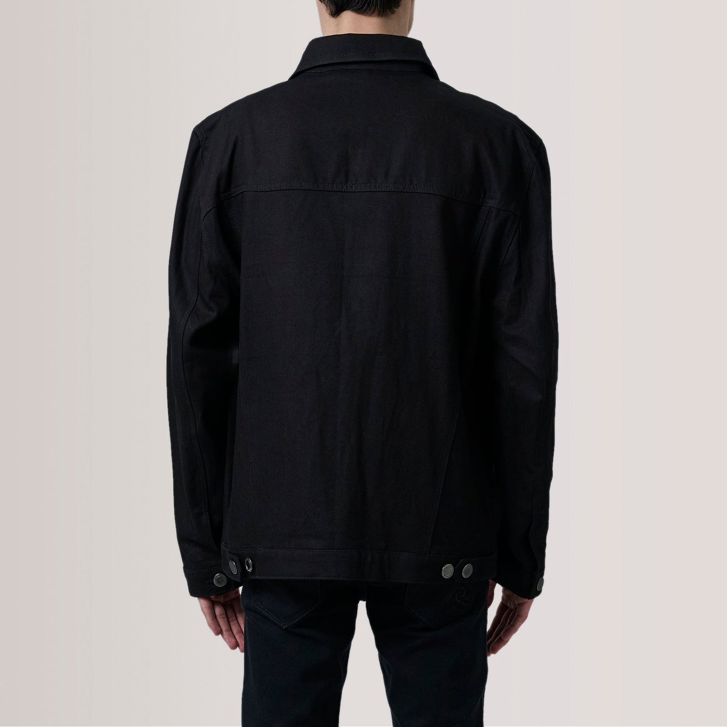 Eddie Black Oversized Denim