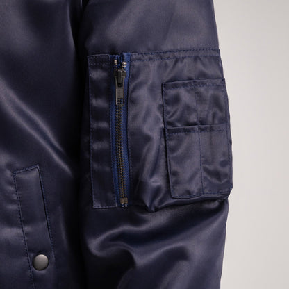 Quinton MA-1 Blue Bomber Jacket