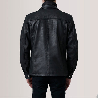 Sean Black Snuffed Classic Jacket SH91