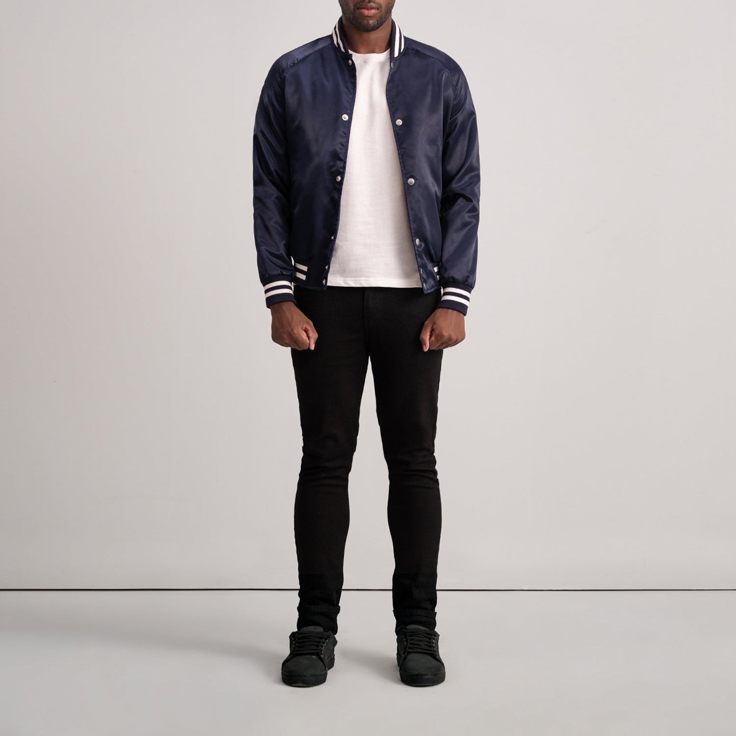 Xander Blue Varsity Jacket SH20