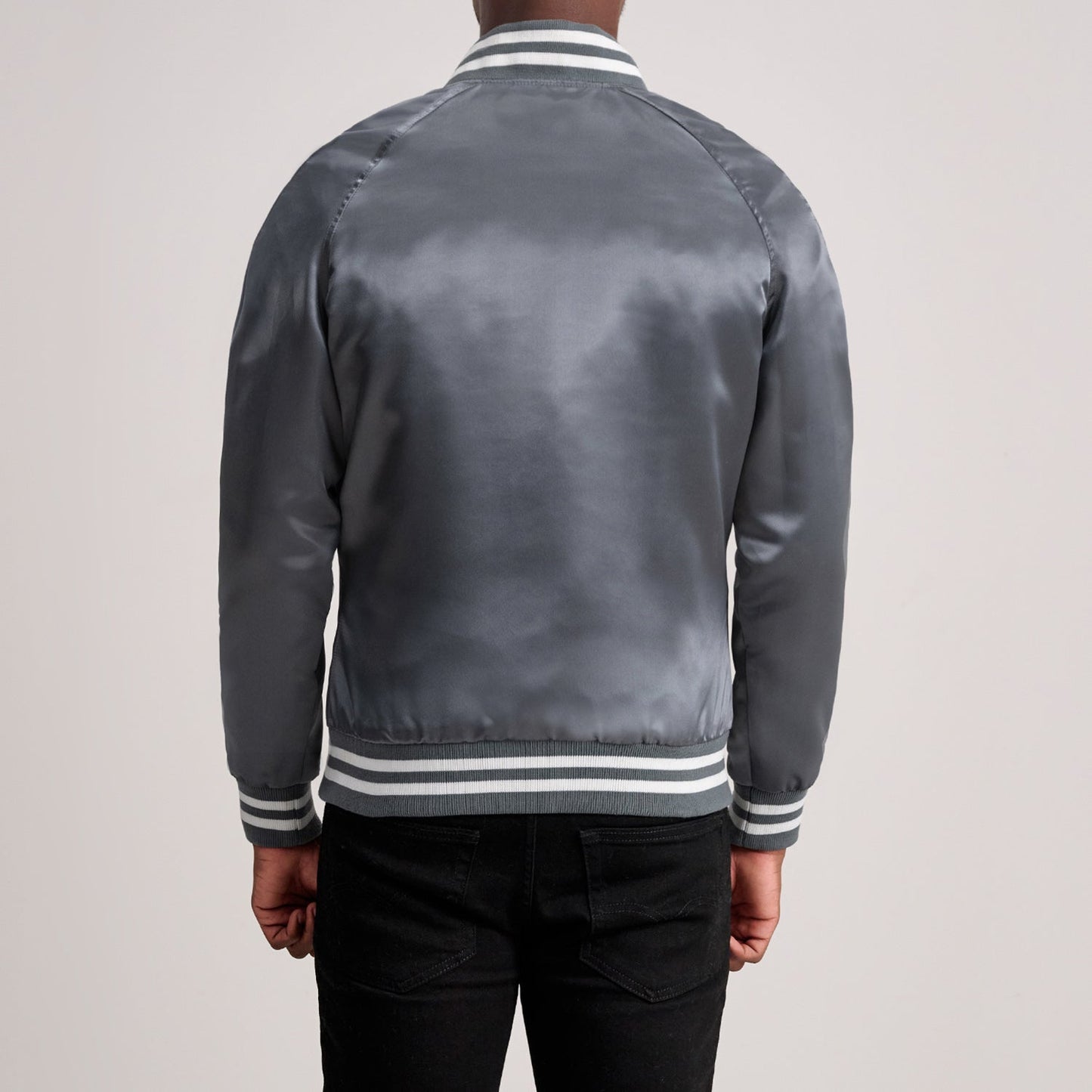 Xander Grey Varsity Jacket SH19