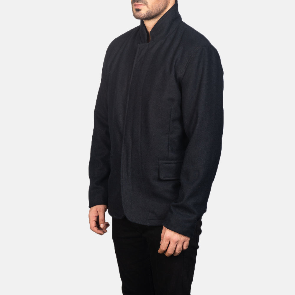 Thomas Black Wool Jacket SH65