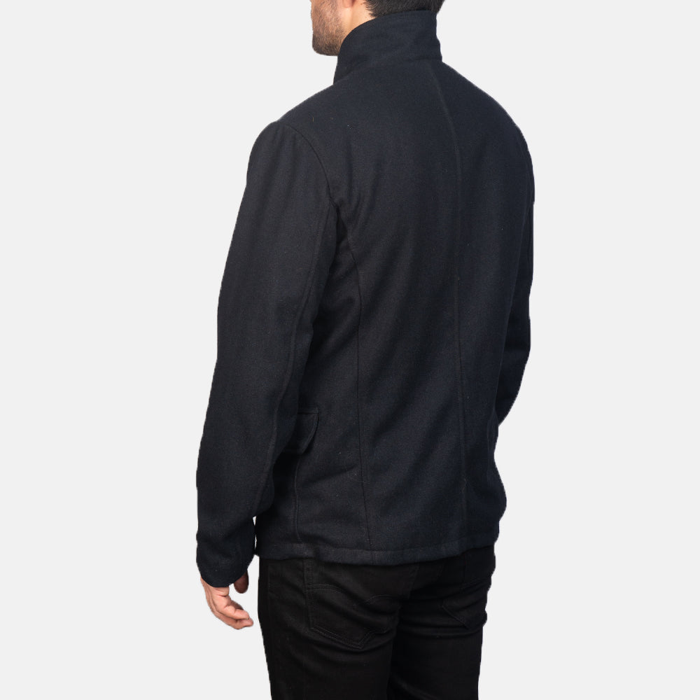 Thomas Black Wool Jacket SH65
