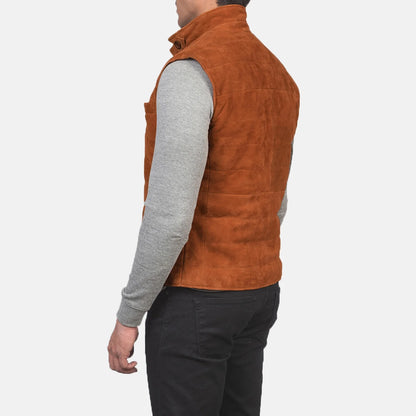 Tony Brown Suede Vest SH60