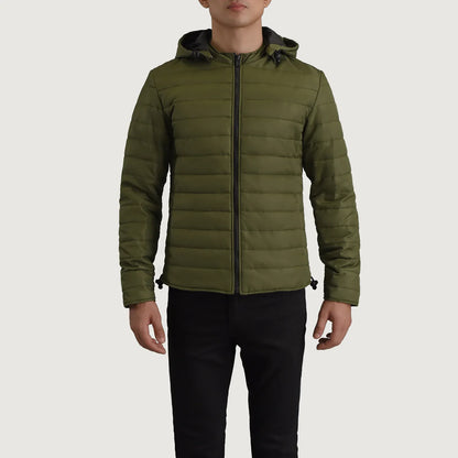 Tyler Green Hooded Puffer Jacket SH53