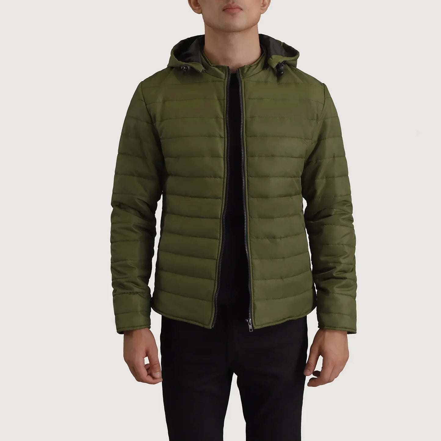 Tyler Green Hooded Puffer Jacket SH53