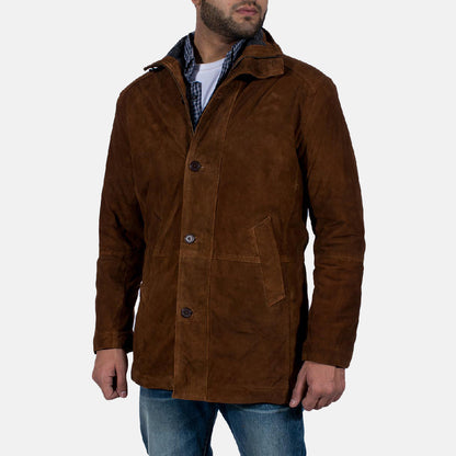 Sheriff Brown Suede Jacket SH81