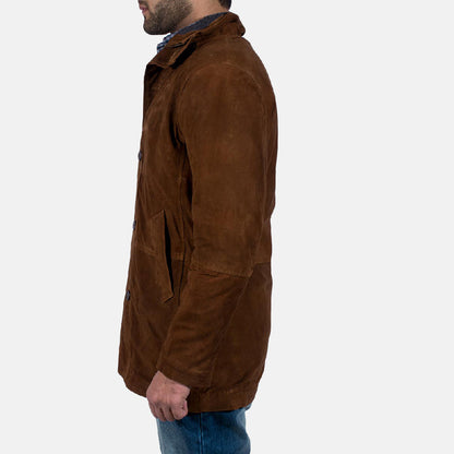 Sheriff Brown Suede Jacket SH81