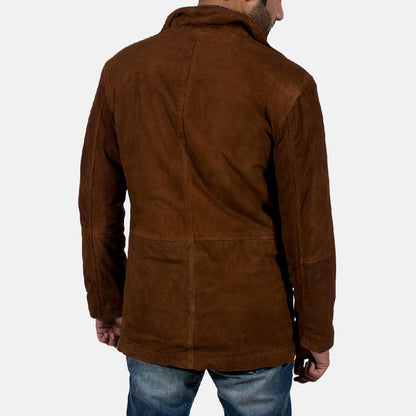 Sheriff Brown Suede Jacket SH81