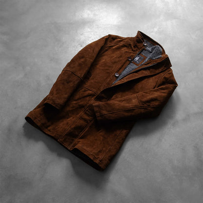 Sheriff Brown Suede Jacket SH81