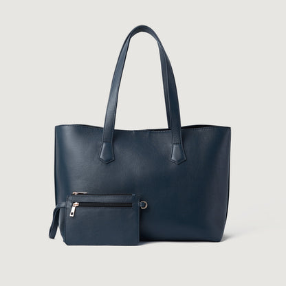 The Bianca Blue Leather