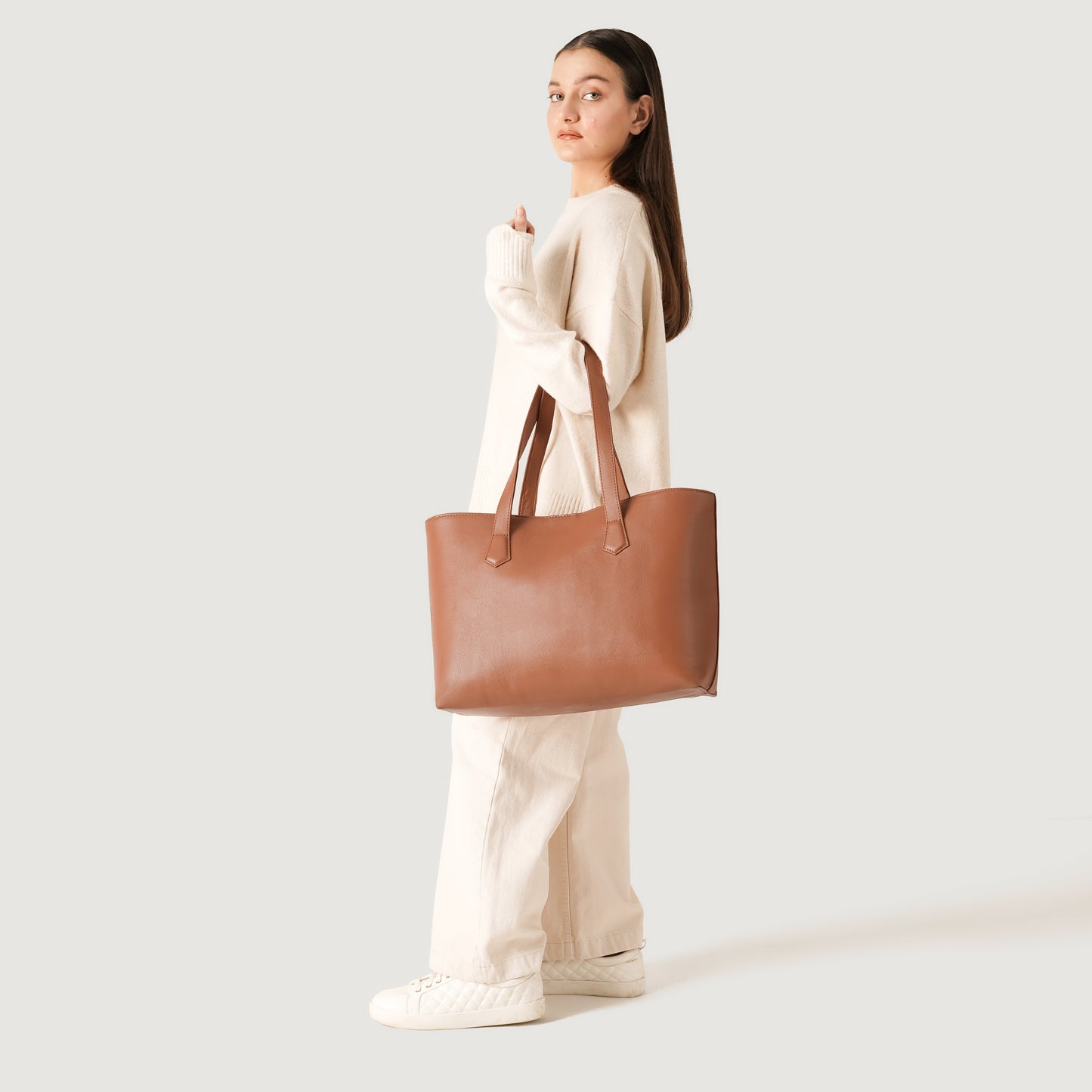 The Bianca Brown Leather