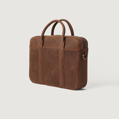 The Captain Vintage Tan Brown Leather 