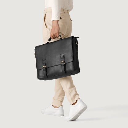 The Cristoph Black Leather