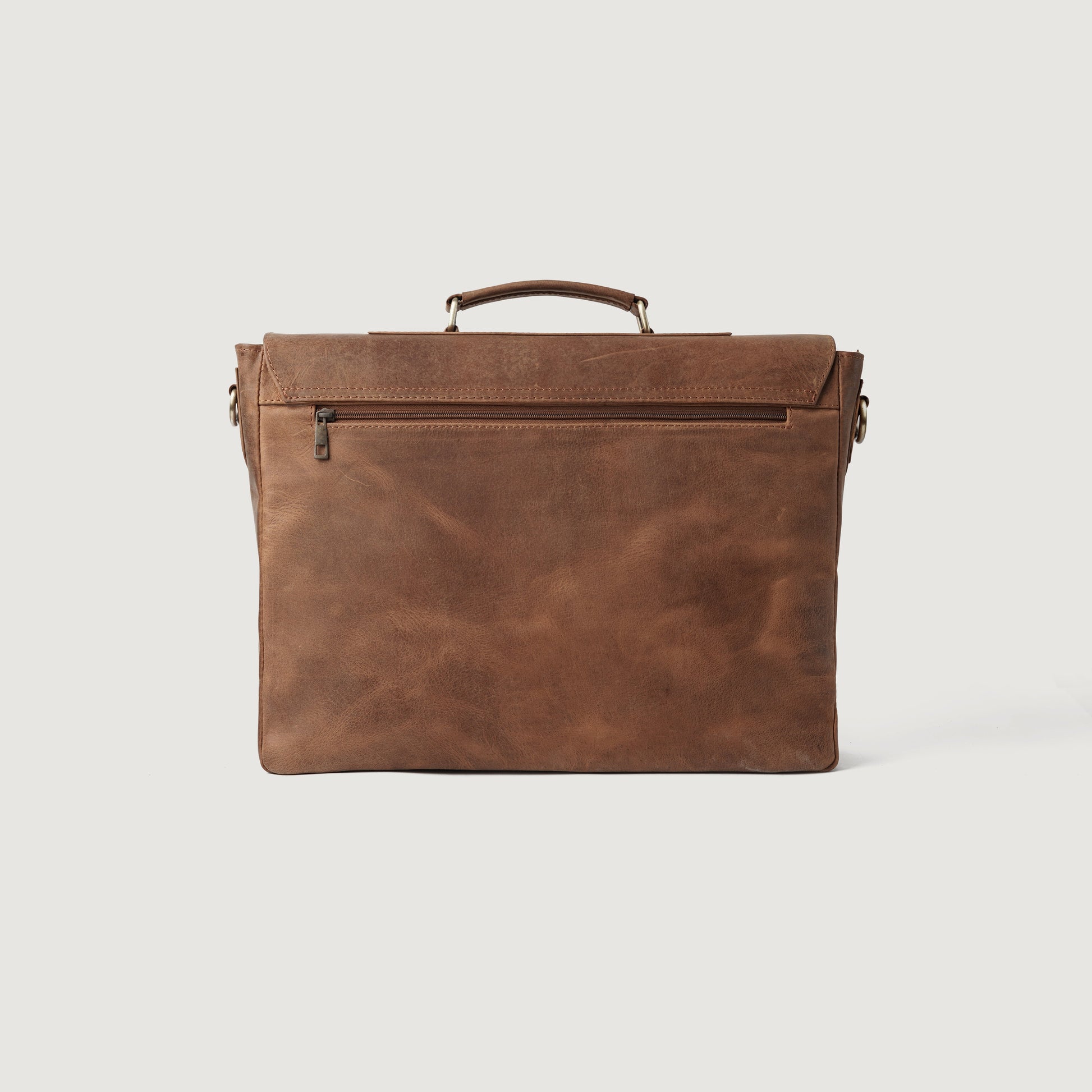 The Cristoph Vintage Tan Leather