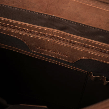 The Cristoph Vintage Tan Leather