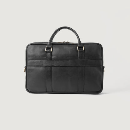The Preston Black Leather