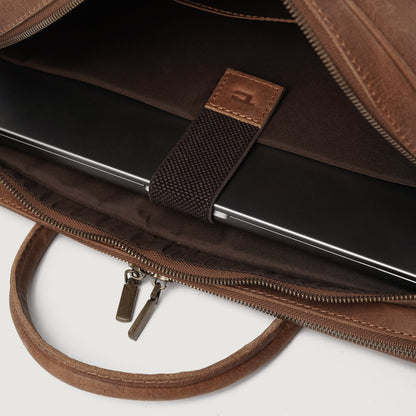 The Preston Vintage Tan Leather