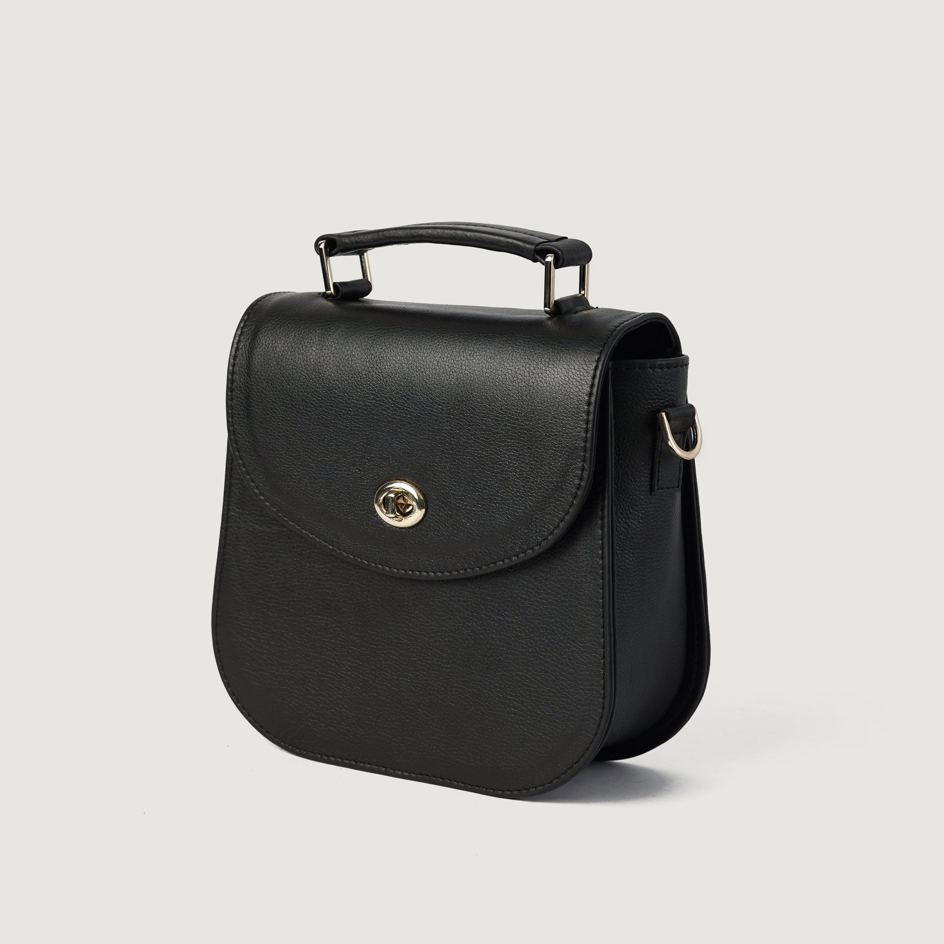 The Sandra Black Leather