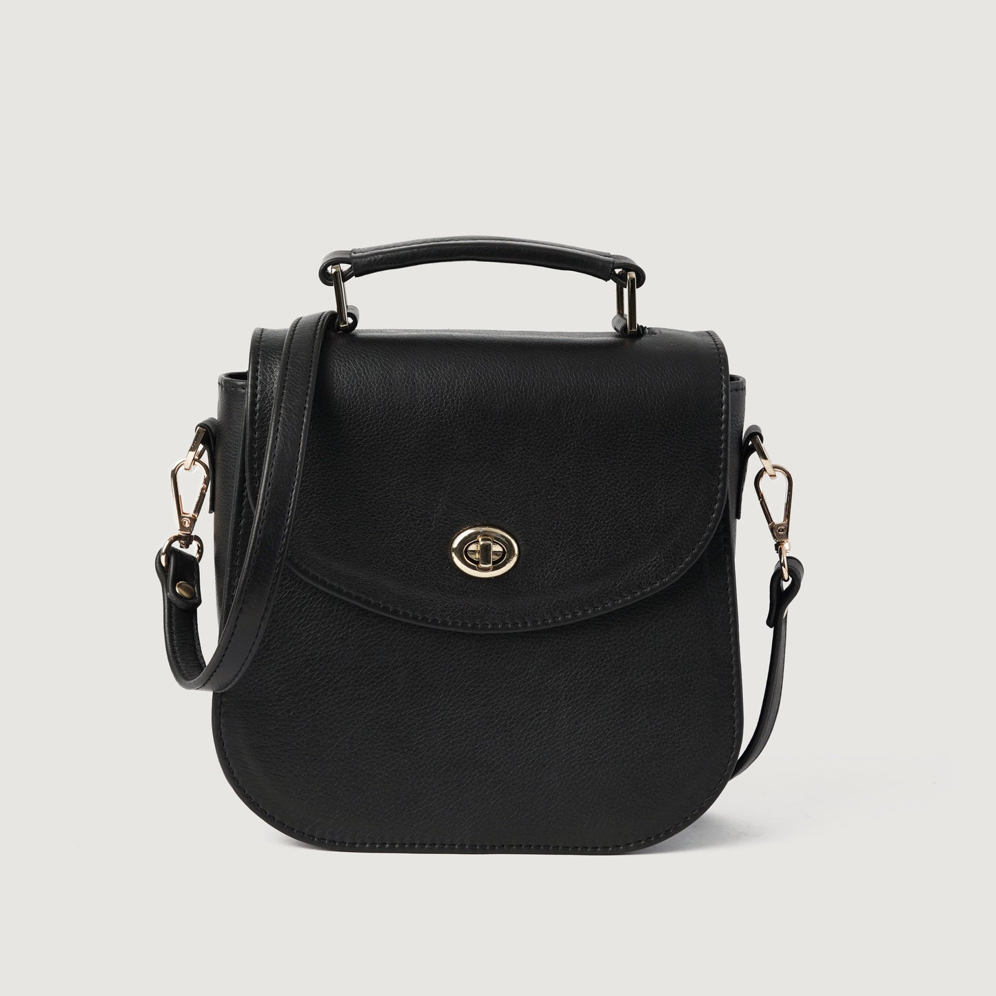 The Sandra Black Leather