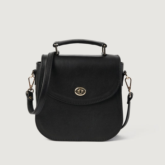 The Sandra Black Leather