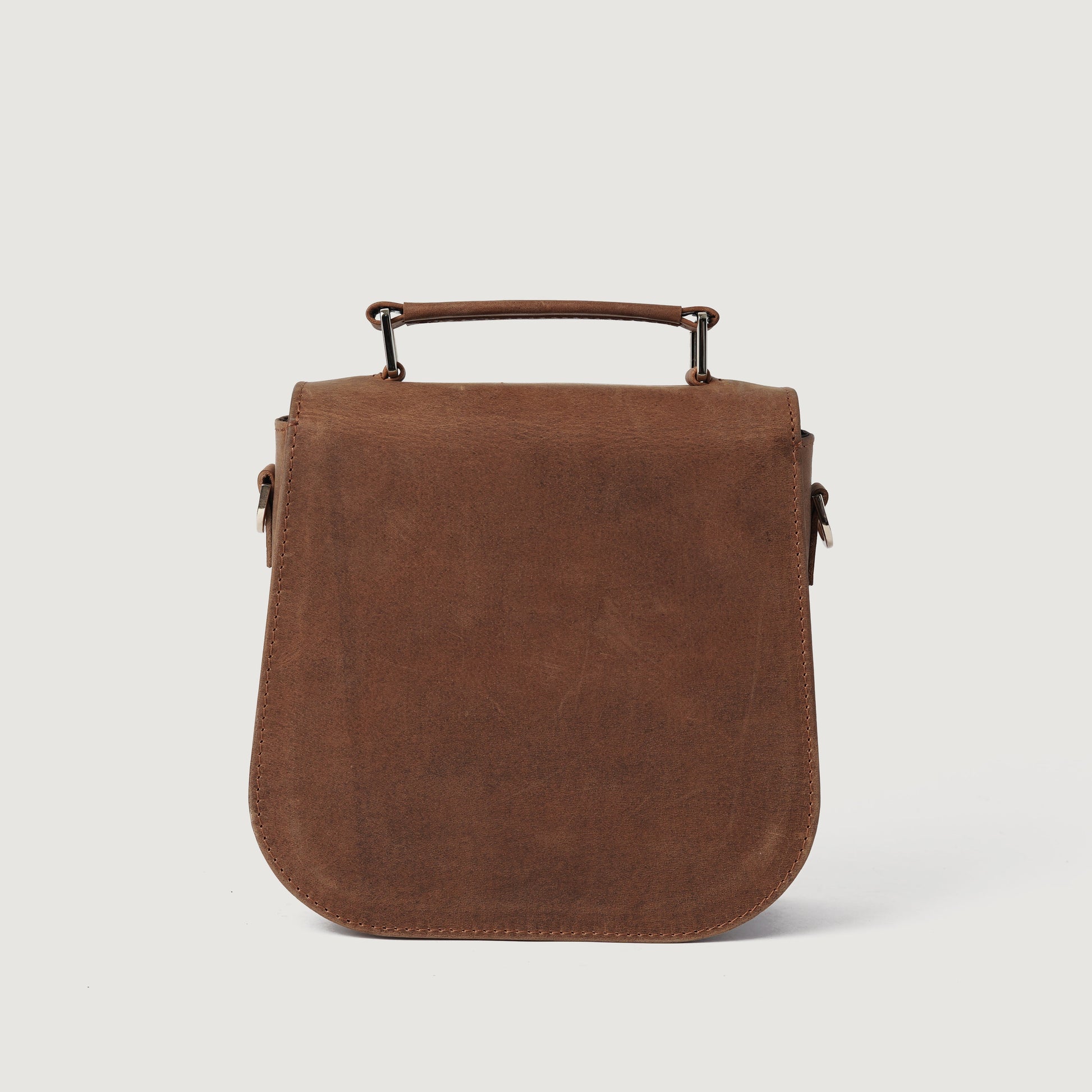 The Sandra Vintage Tan Leather