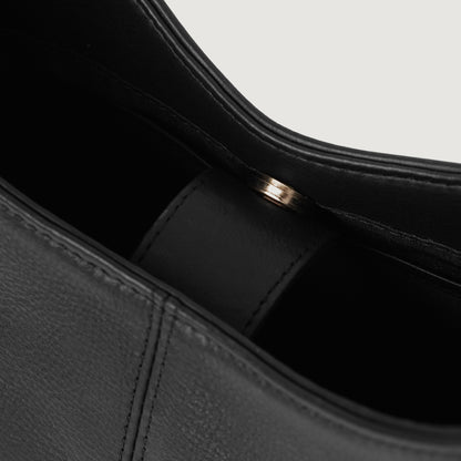 The Stefani Black Leather