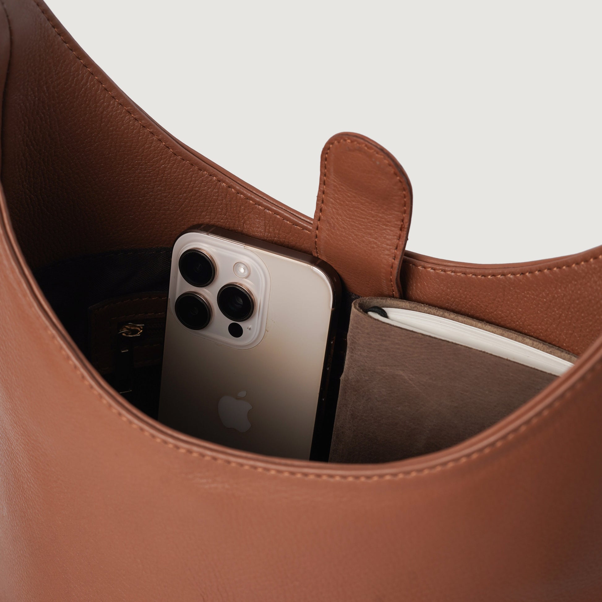 The Stefani Brown Leather