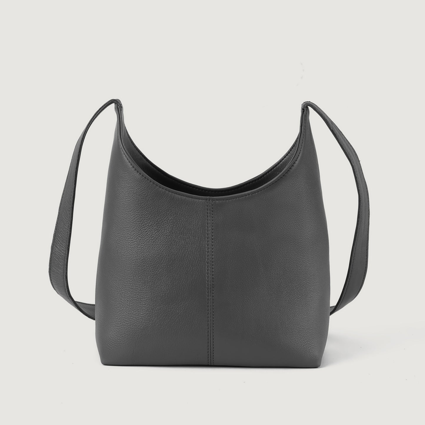 The Stefani Grey Leather