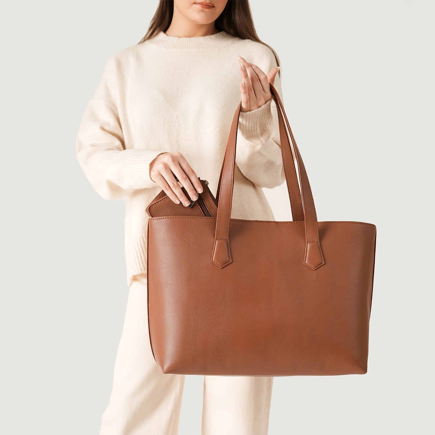 The Bianca Brown Leather