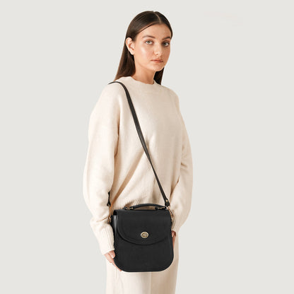 The Sandra Black Leather