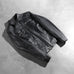 Tomachi Black Leather Jacket SH525