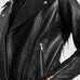 Rumy Black Leather Biker Jacket SH553