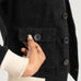 Sasha A1 Black Suede Bomber Jacket SH547