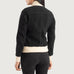 Sasha A1 Black Suede Bomber Jacket SH547
